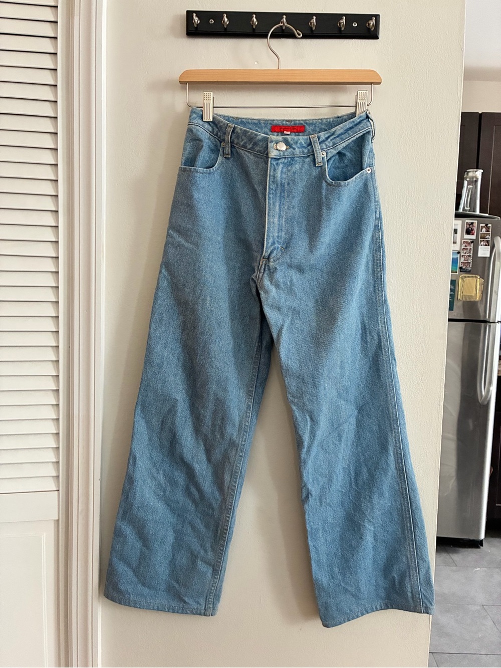 Eckhaus Latta Light Blue Bootcut Men's Jeans